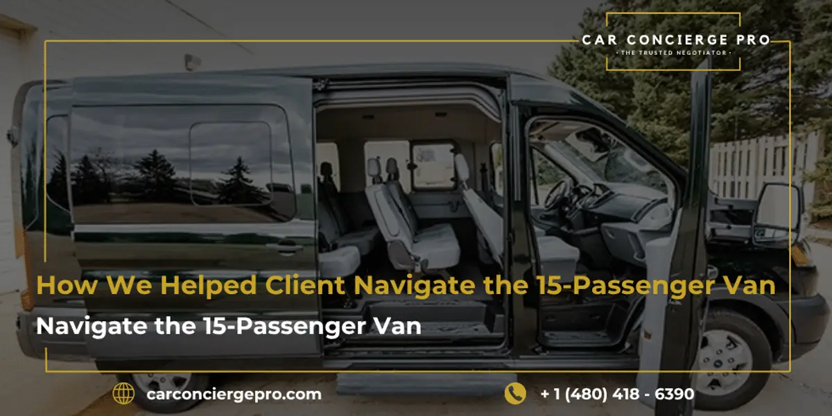 How Ed and Rachel Bought a 15-Passenger Childcare Van Without Visiting a Single Dealership