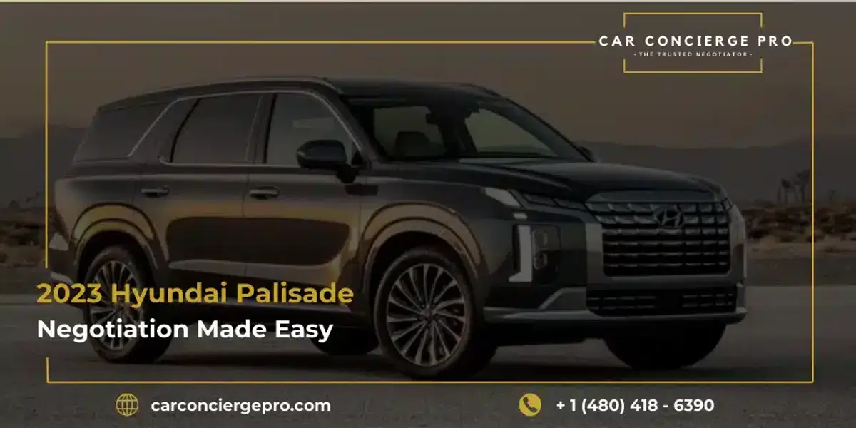 2023 Hyundai Palisade Negotiation Made Easy