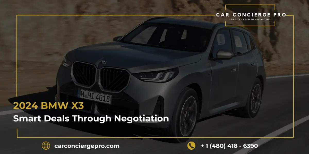 2024 BMW X3, Smart Deals Through Negotiation