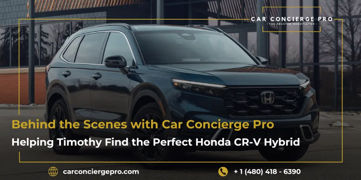 How Timothy’s Honda CR-V Hybrid Engagement Closed in 15 Days With Car Concierge Pro