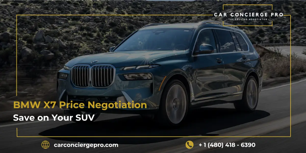 BMW X7 Price Negotiation | Save on Your SUV