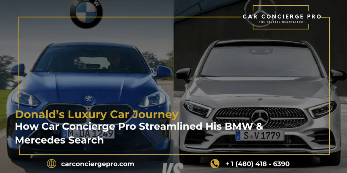How Donald Skipped Every Dealership to Find the Perfect Luxury Sedan for His Wife, BMW vs Mercedes Decoded