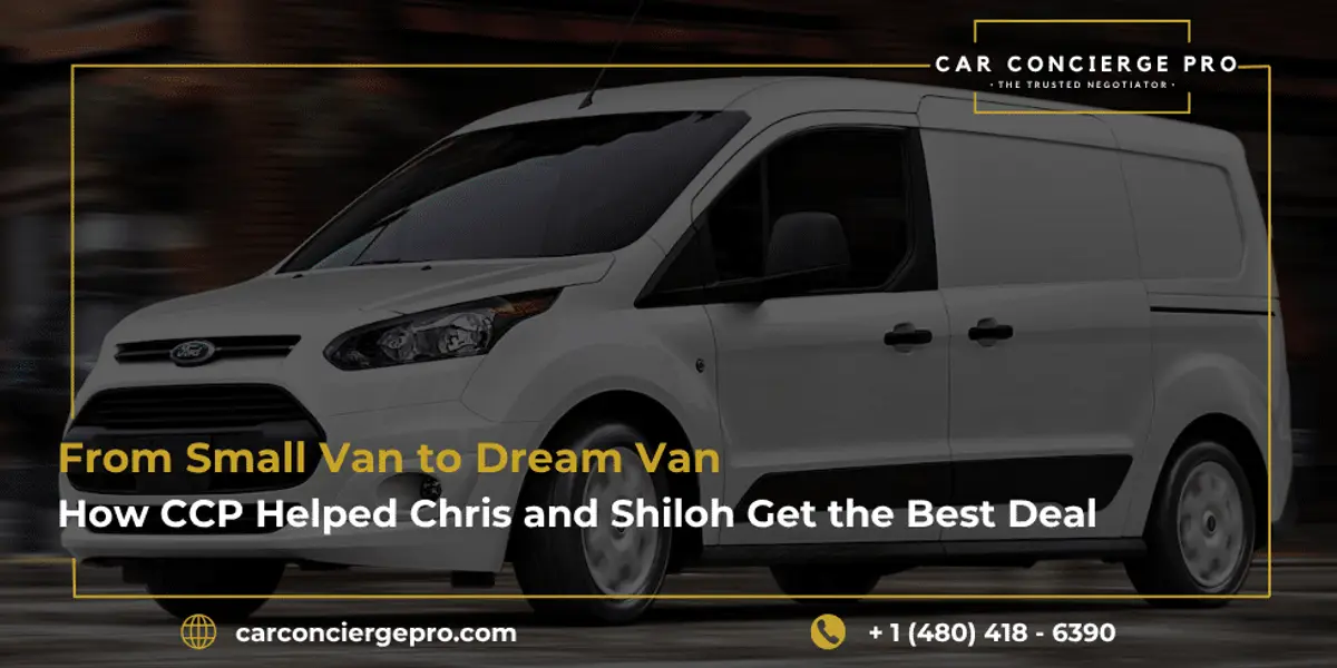 From Small Van to Dream Van, How CCP Helped Chris and Shiloh Get the Best Deal on a Dodge ProMaster