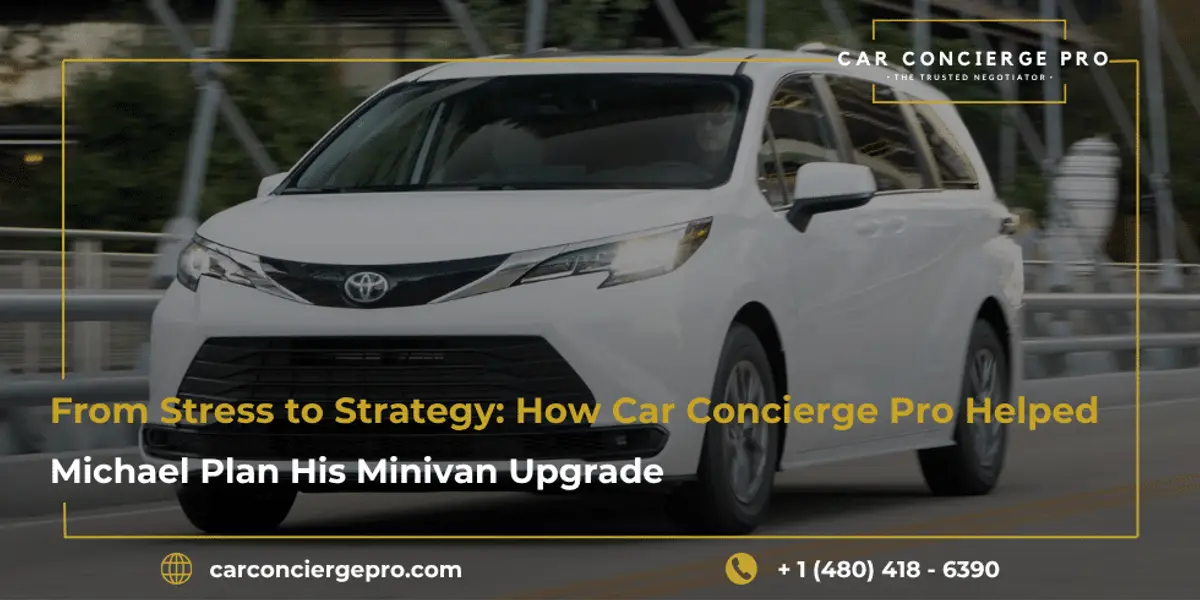 How Michael’s Toyota Sienna Engagement Closed in 16 Days With Car Concierge Pro