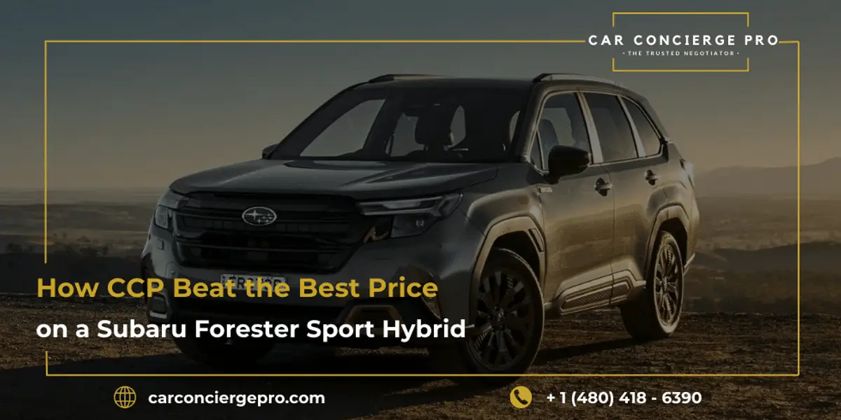How Dr. Barry Closed His 2025 Subaru Forester Sport Hybrid Engagement in Just 5 Days with Car Concierge Pro