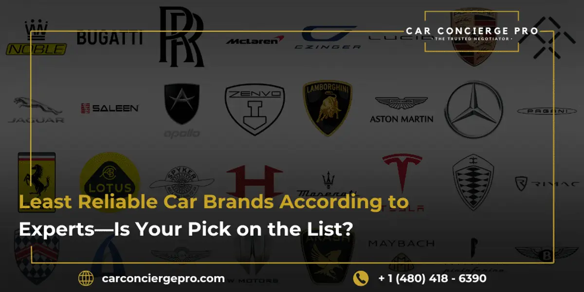 Least Reliable Car Brands According to Experts, Is Your Pick on the List?