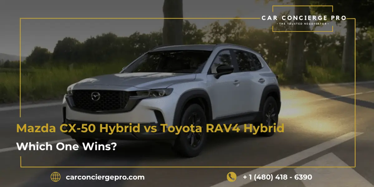 Mazda CX-50 Hybrid vs Toyota RAV4 Hybrid: Which One Wins?