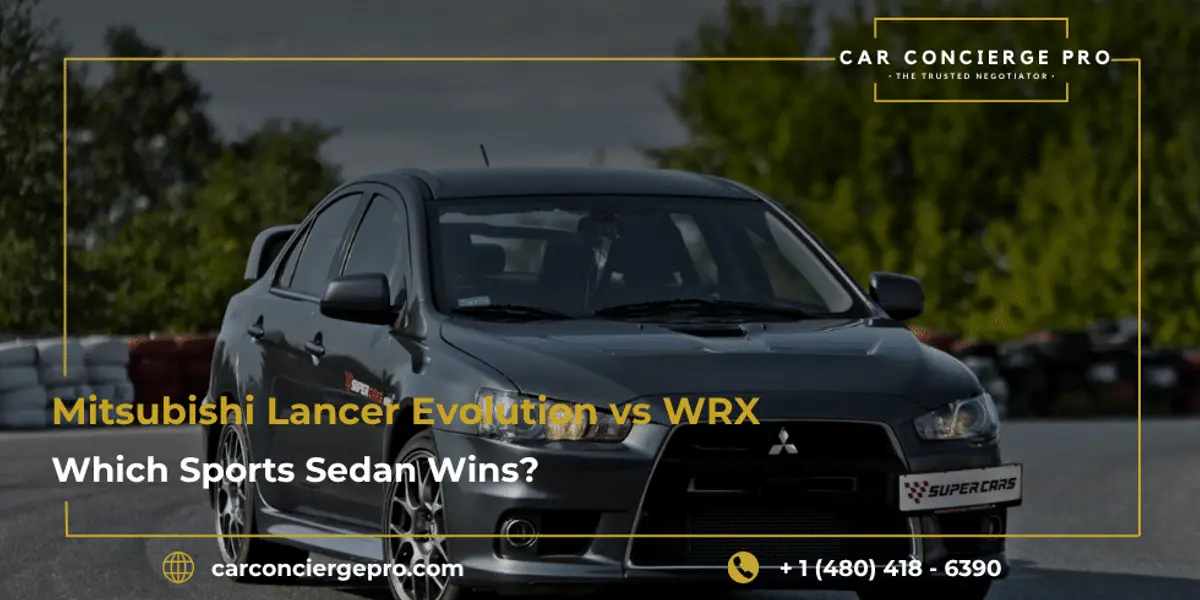 Mitsubishi Lancer Evolution vs WRX: Which Sports Sedan Wins?