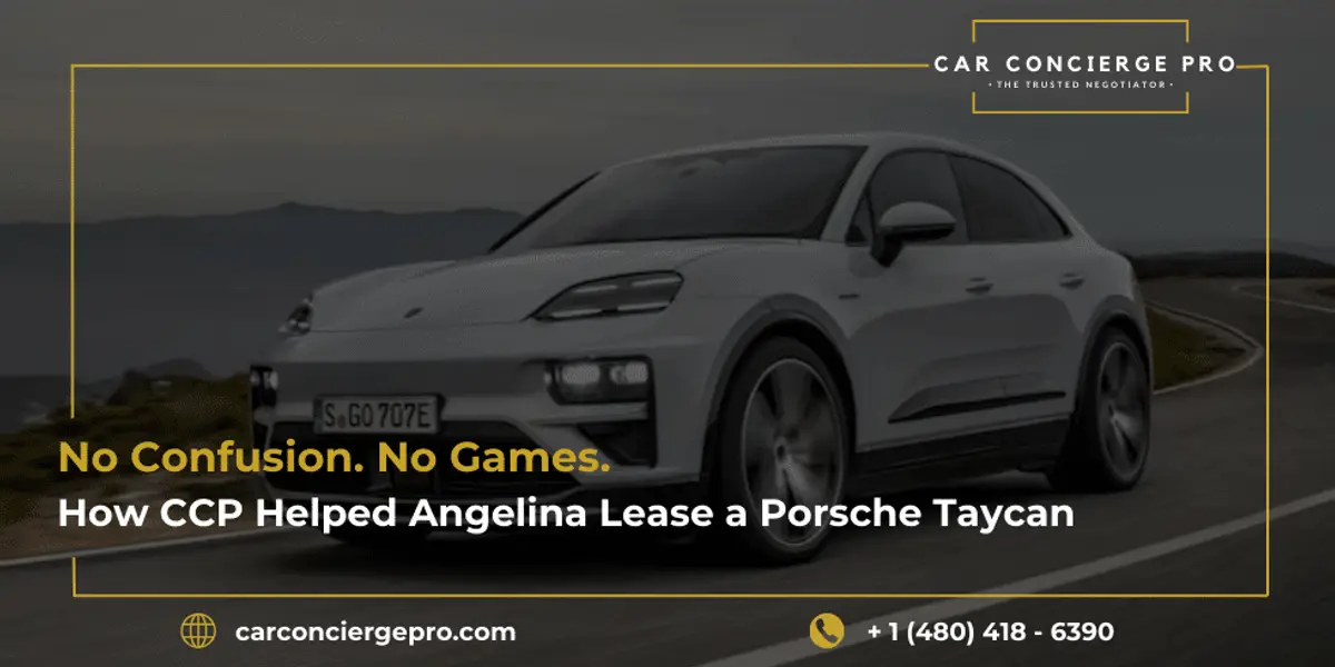No Confusion. No Games. How CCP Helped Angelina Lease a Porsche Taycan the Smart Way