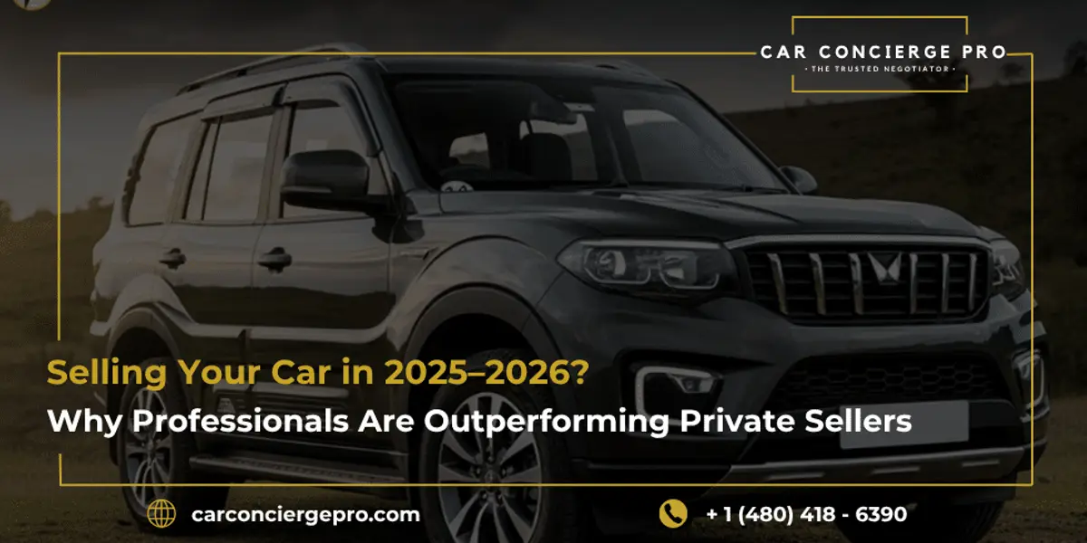 Selling Your Car in 2025-2026? Here’s Why Professionals Are Outperforming Private Sellers