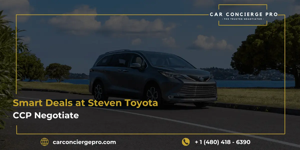 Smart Deals at Steven Toyota, We Negotiate