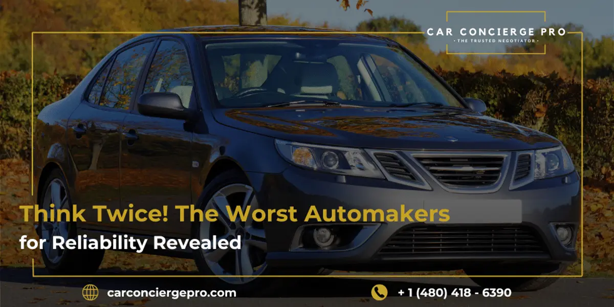 Think Twice! The Worst Automakers for Reliability Revealed