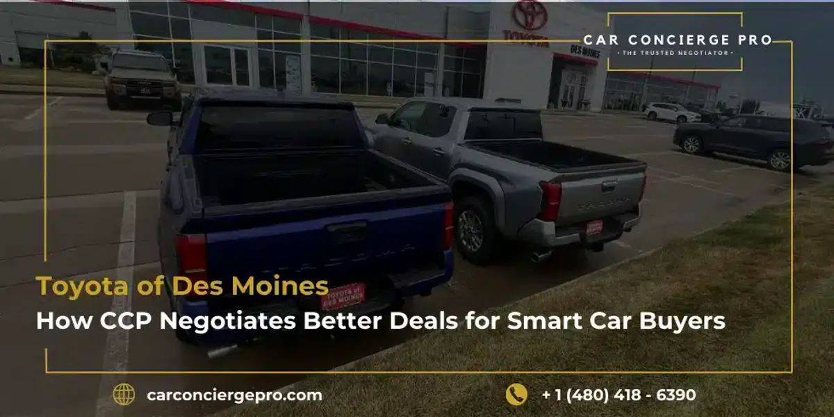 Toyota of Des Moines: How CCP Negotiates Better Deals for Smart Car Buyers
