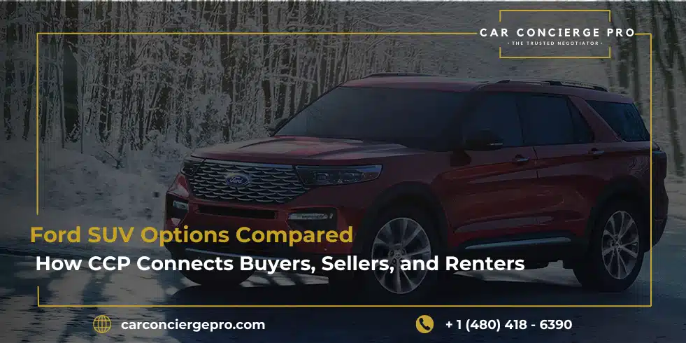 Ford SUV Options Compared