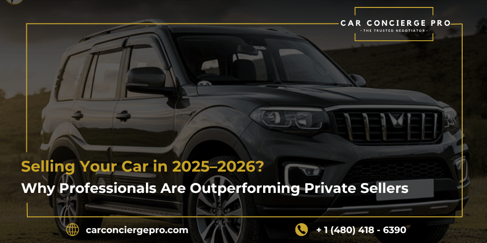 Selling Your Car in 2025-2026? Here’s Why Professionals Are Outperforming Private Sellers